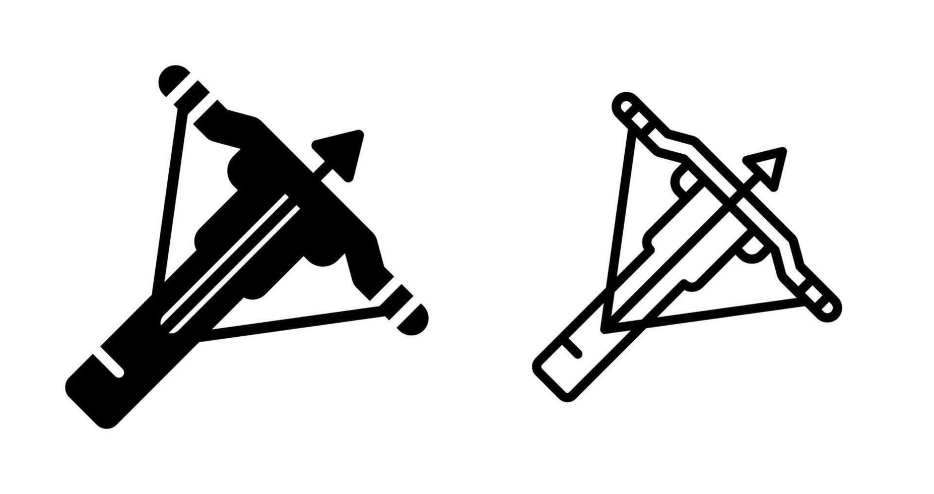 Crossbow Vector Icon