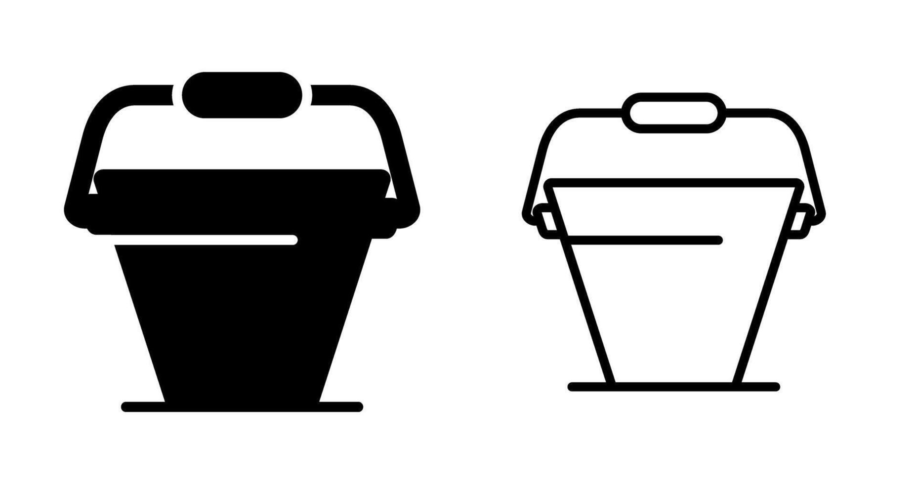 Bucket Vector Icon