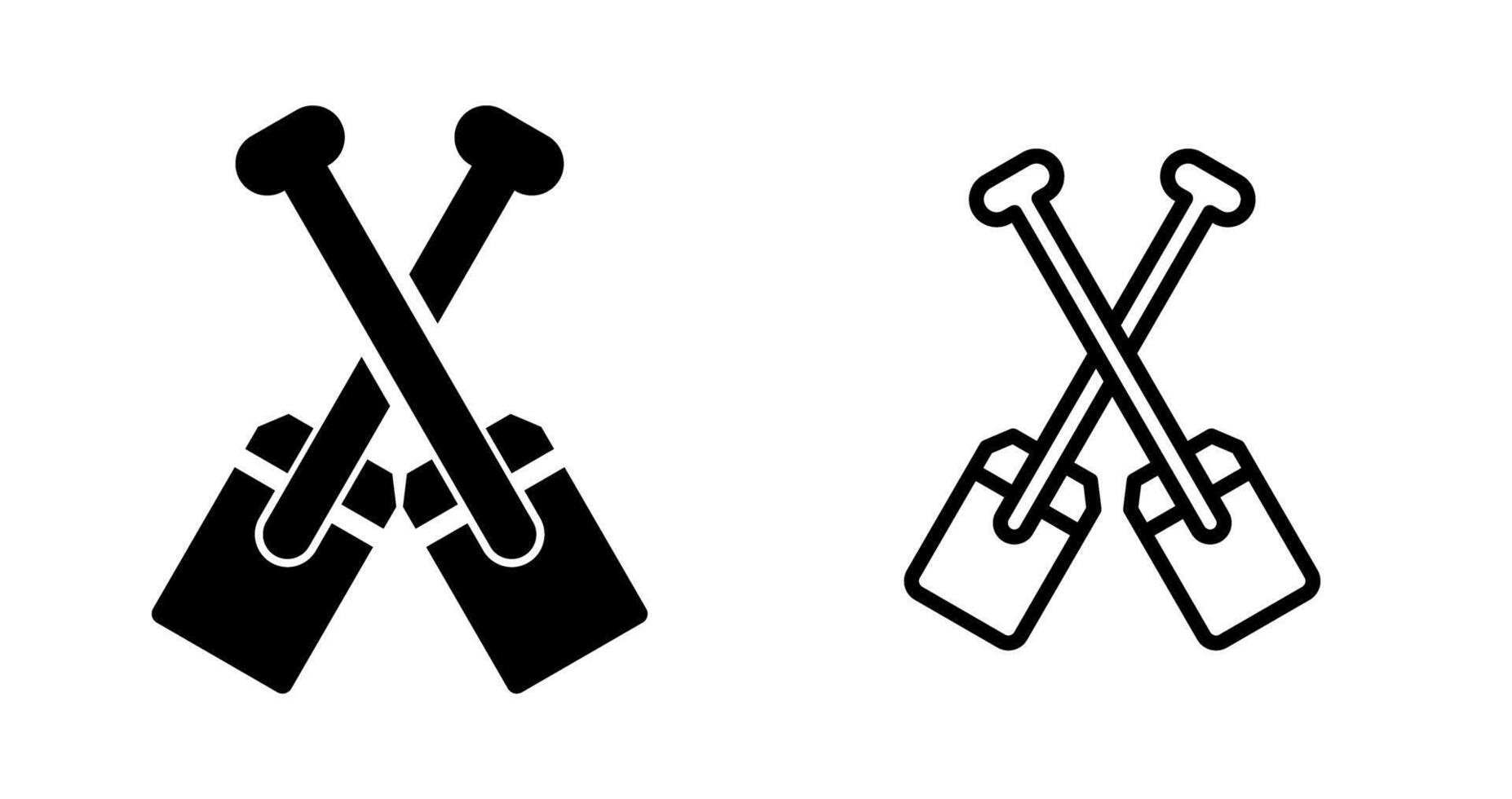 Oar Vector Icon