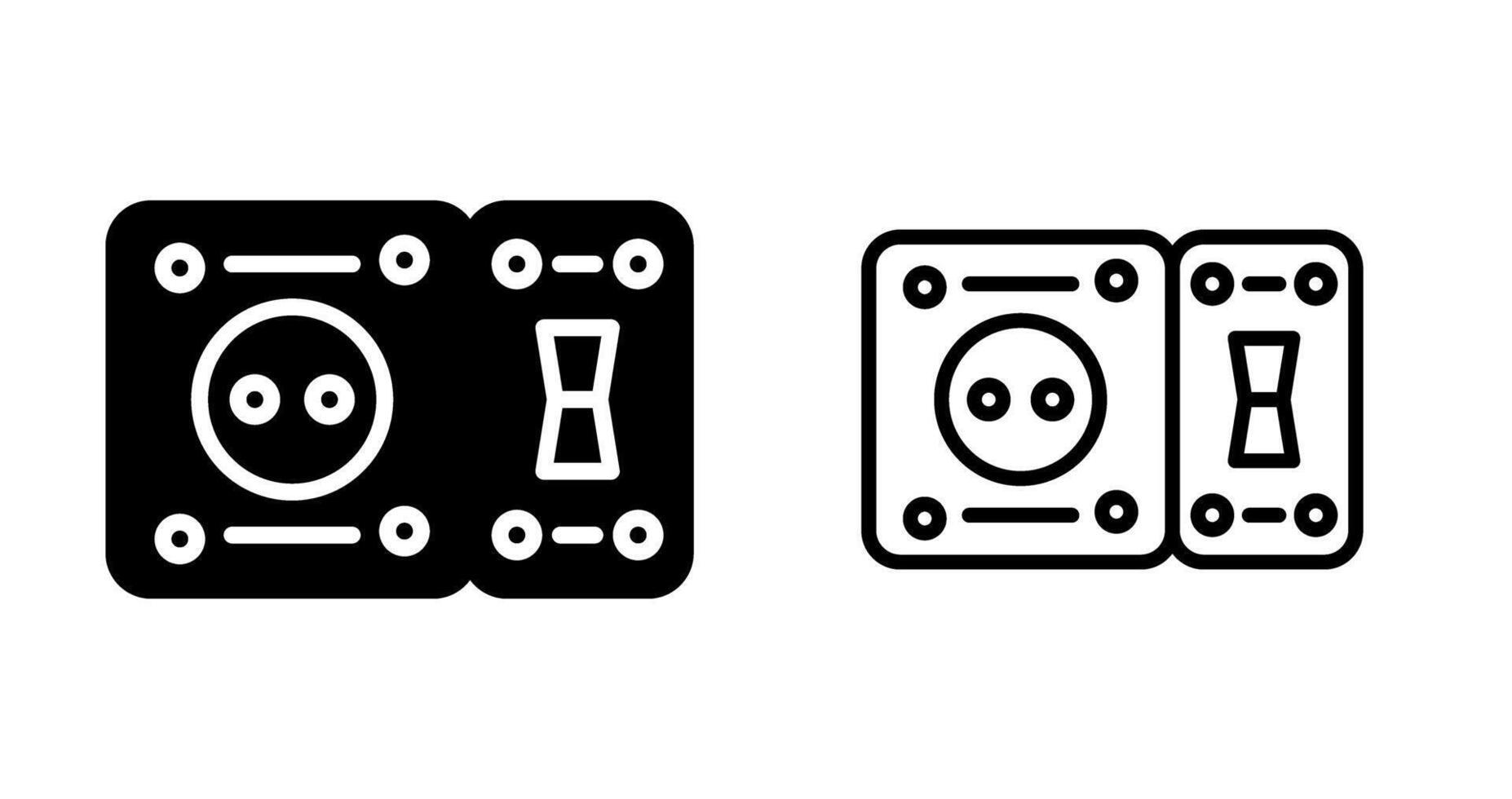 GFCI Outlet Vector Icon