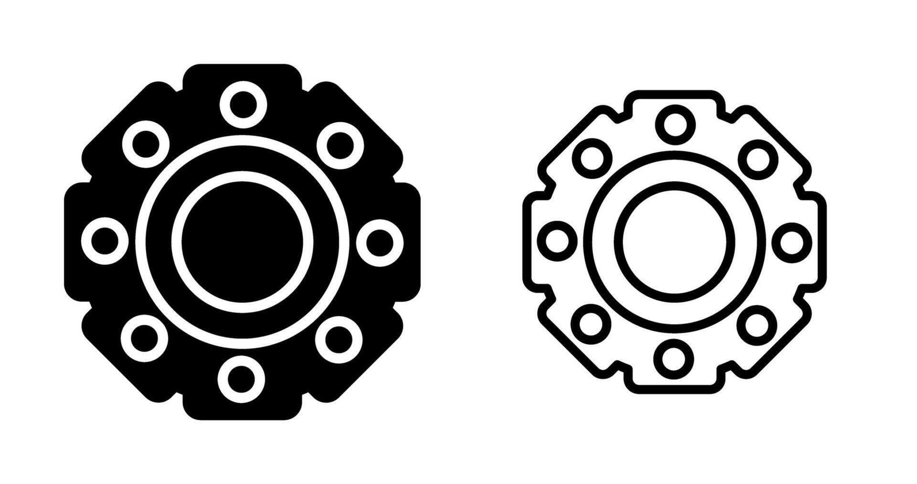 Locknut Vector Icon