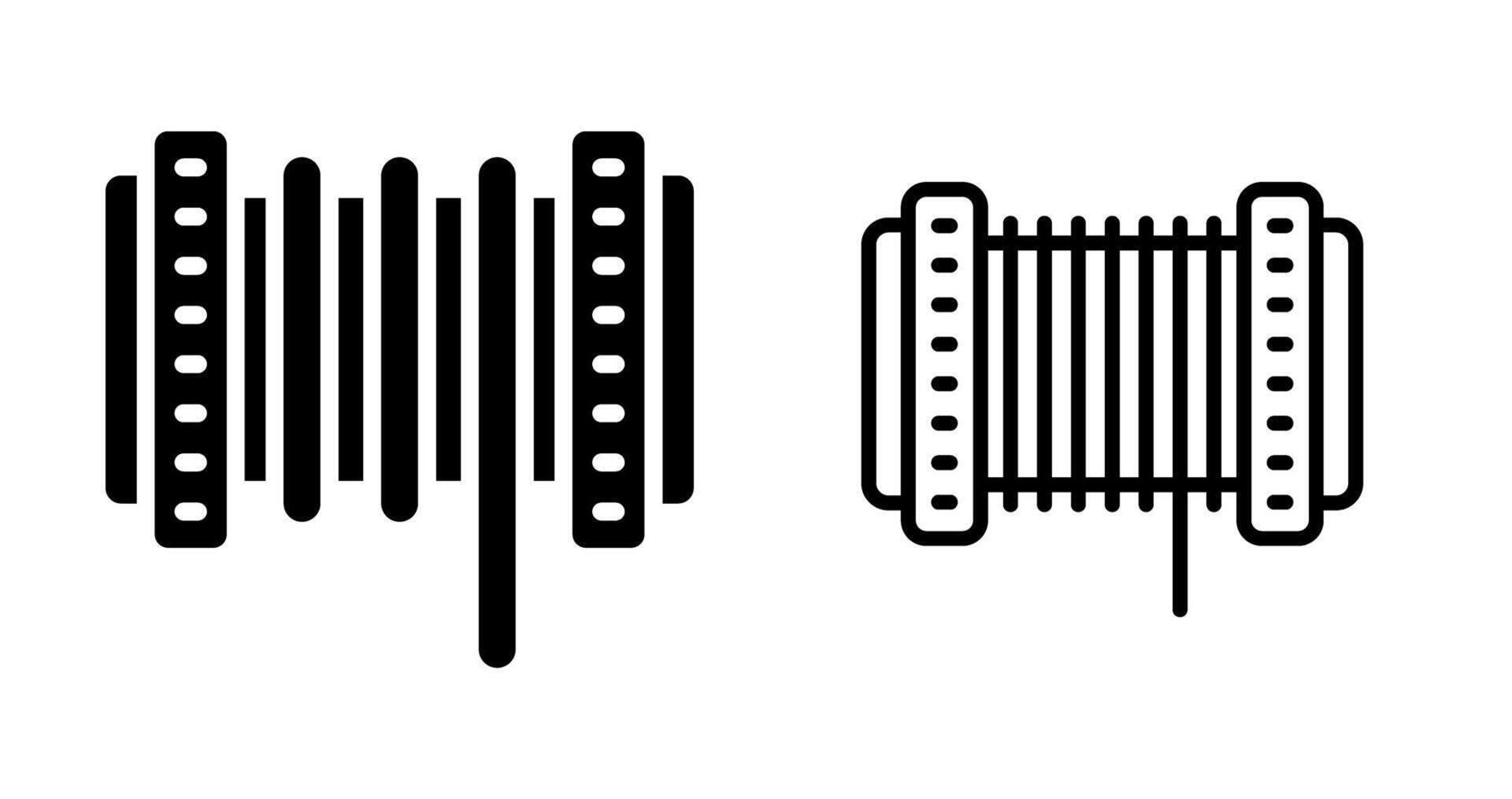 cable carrete vector icono