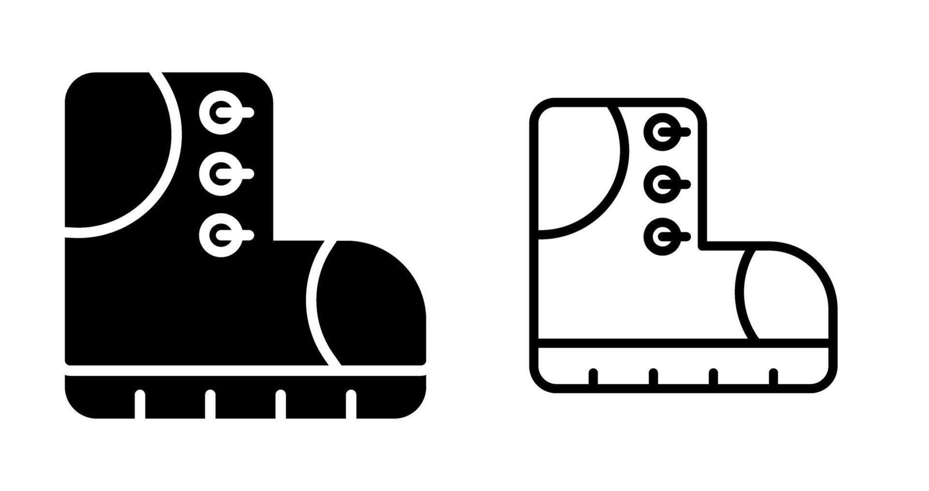 eléctrico trabajo botas vector icono