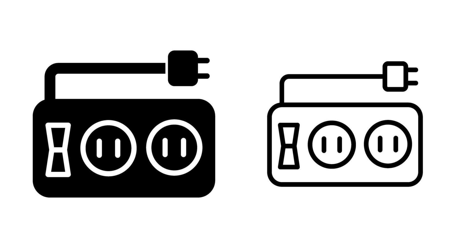 Power Strip Vector Icon