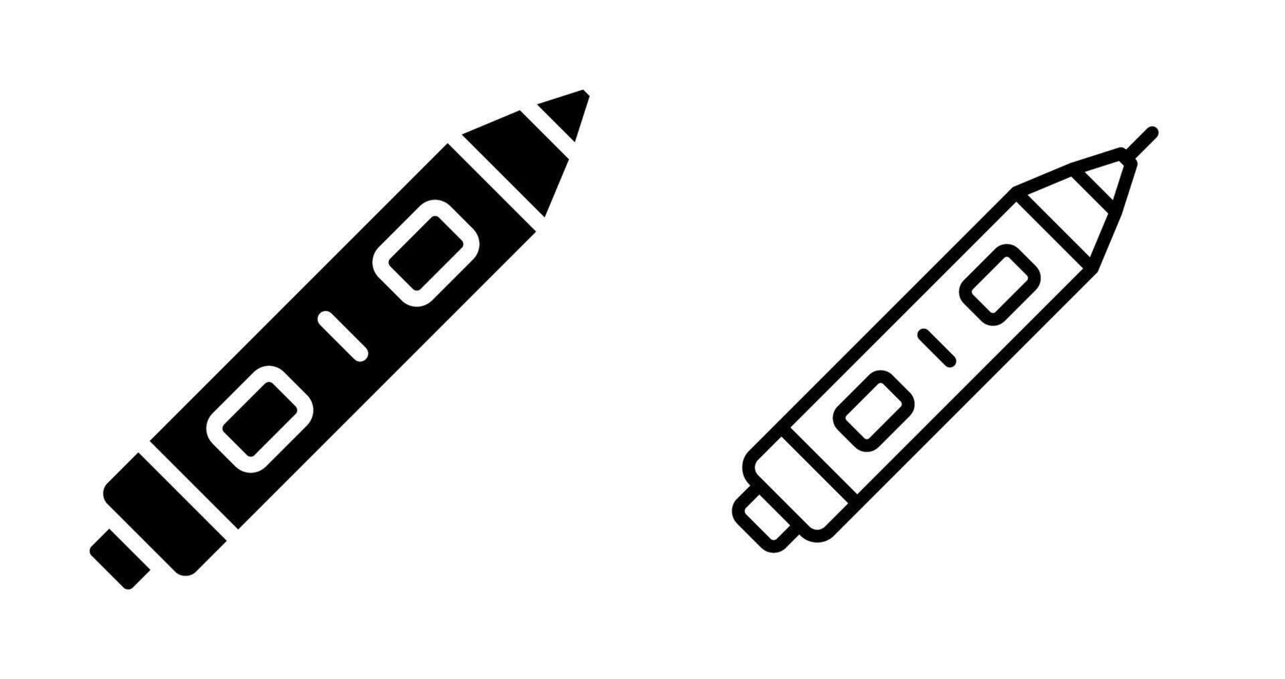 Non Contact Voltage Tester Vector Icon