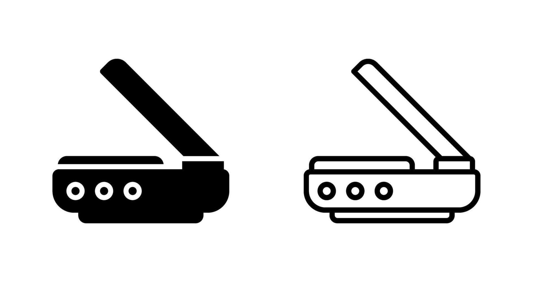 Scanner Vector Icon