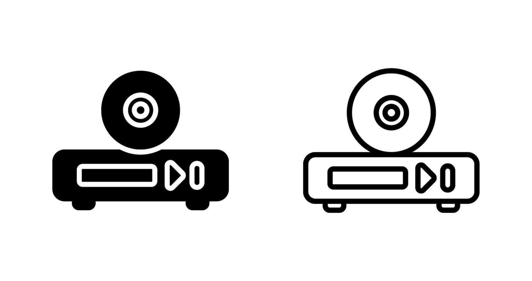 DVD Drive Vector Icon