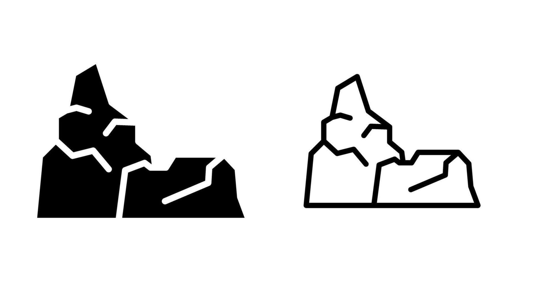 Rocks Vector Icon