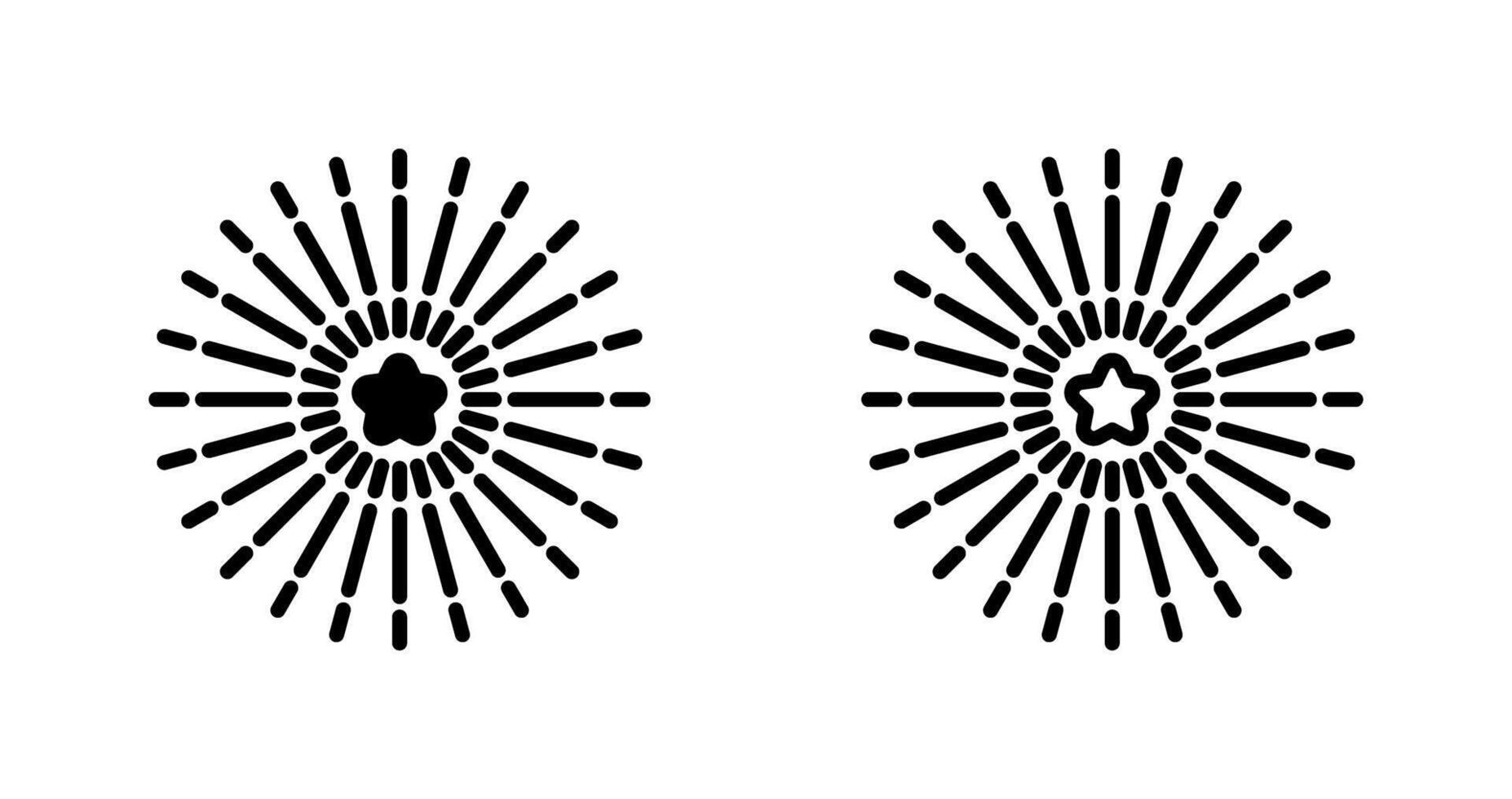 Fireworks Vector Icon
