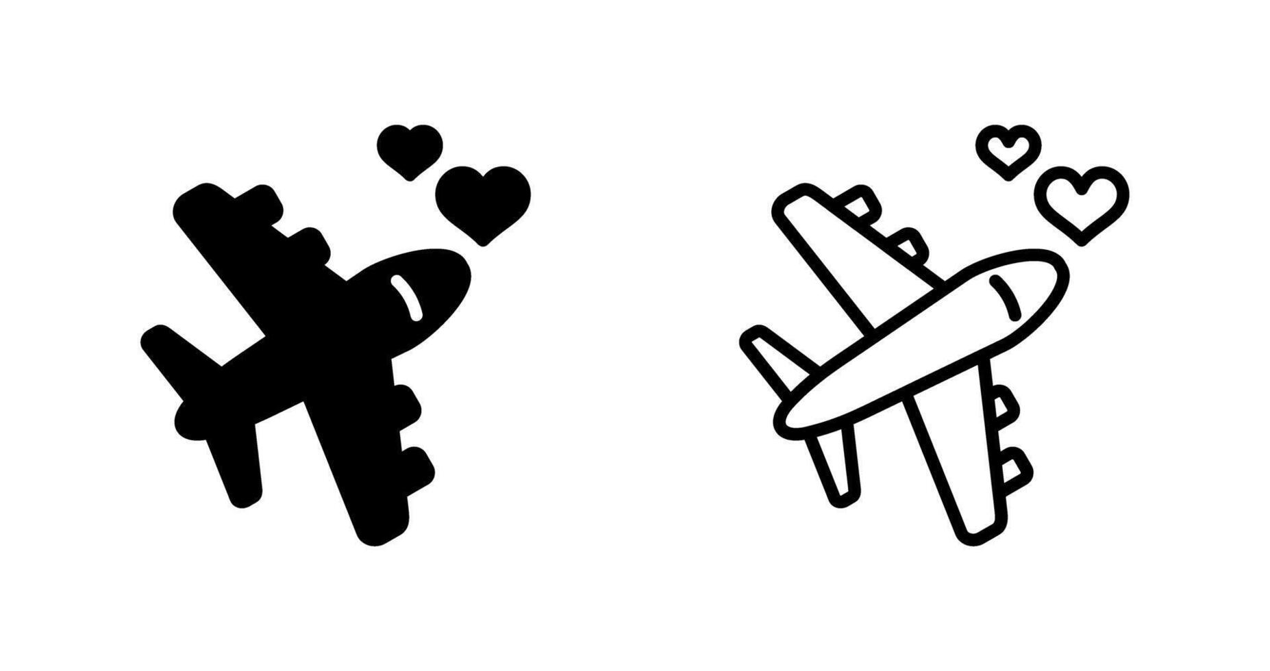 romántico Aléjate vector icono