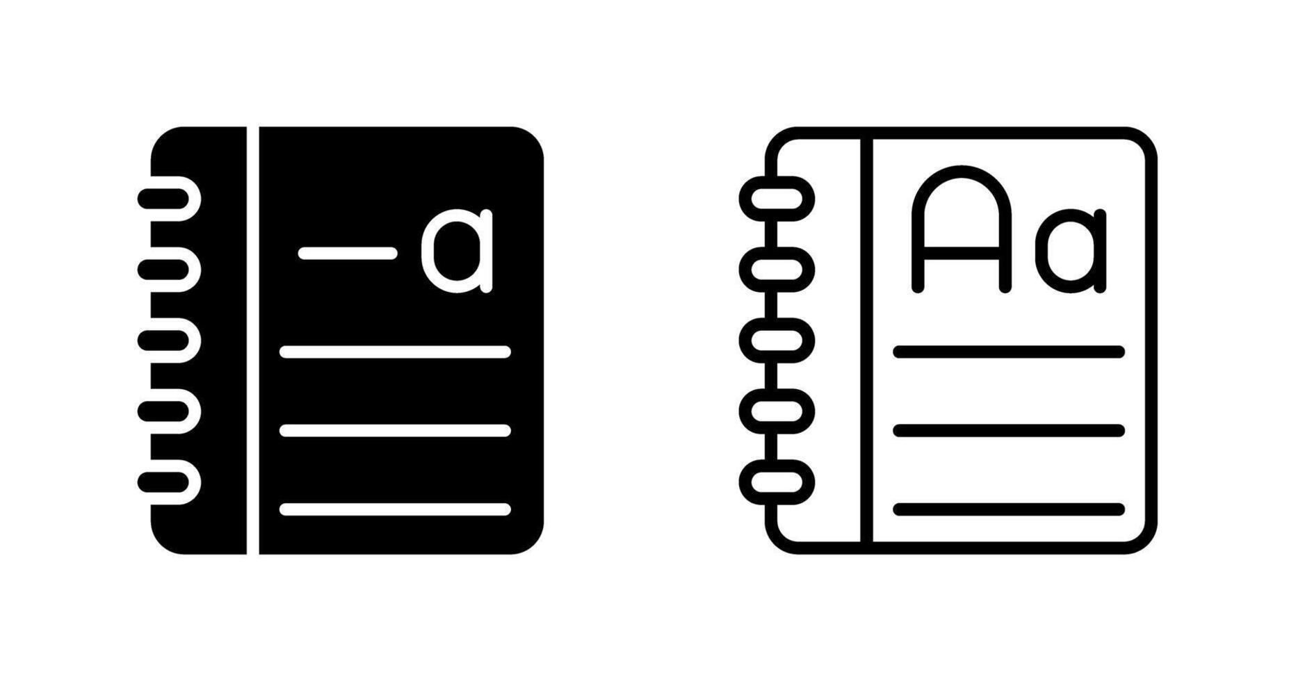 Thesaurus Vector Icon