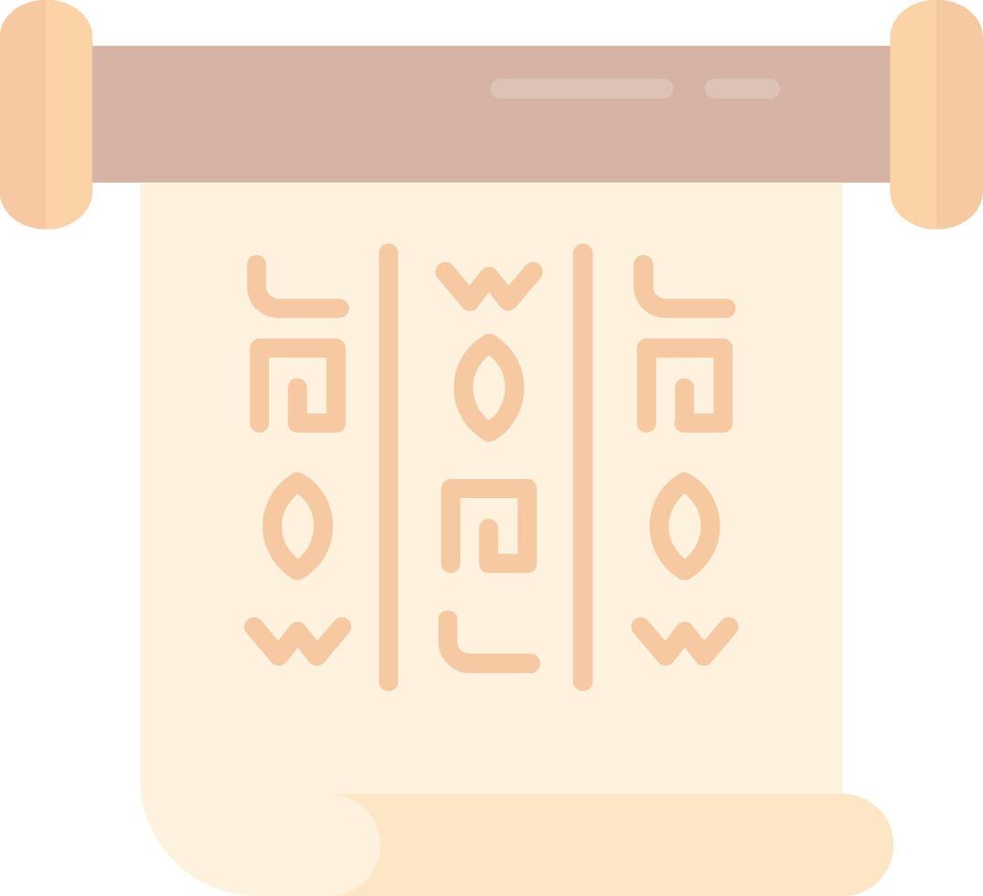 words Flat Light Icon vector