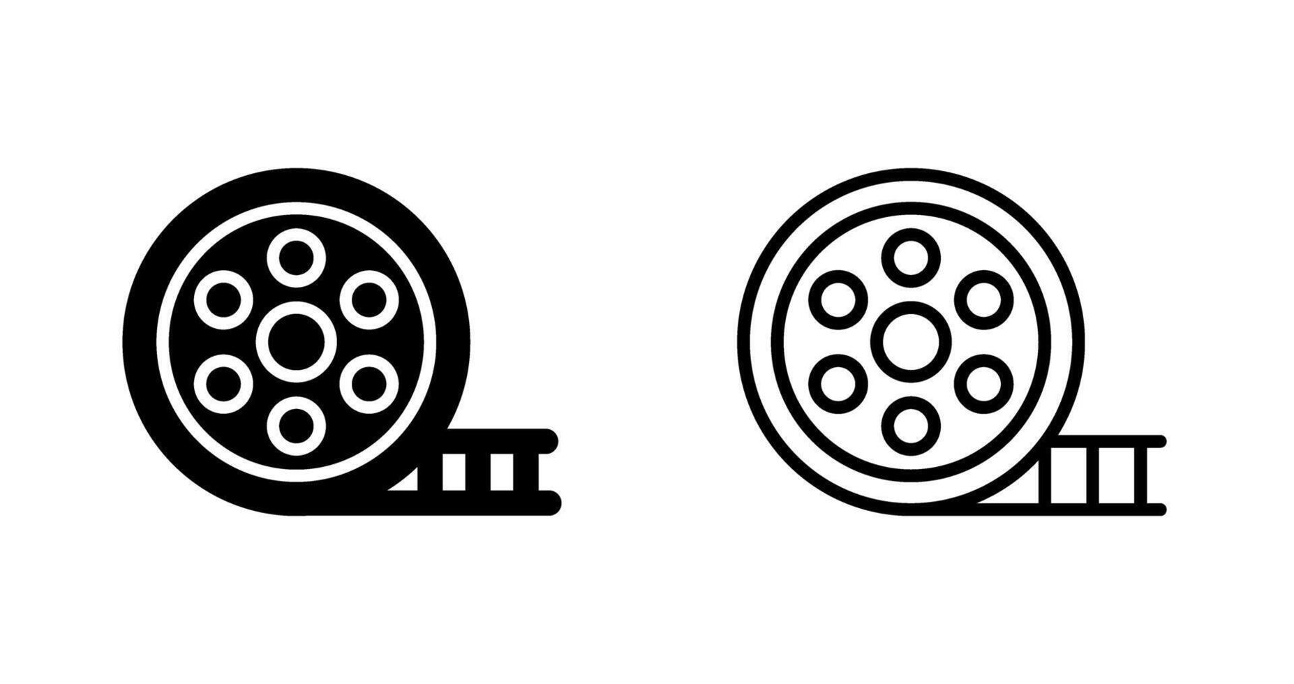 Movie Reel Vector Icon