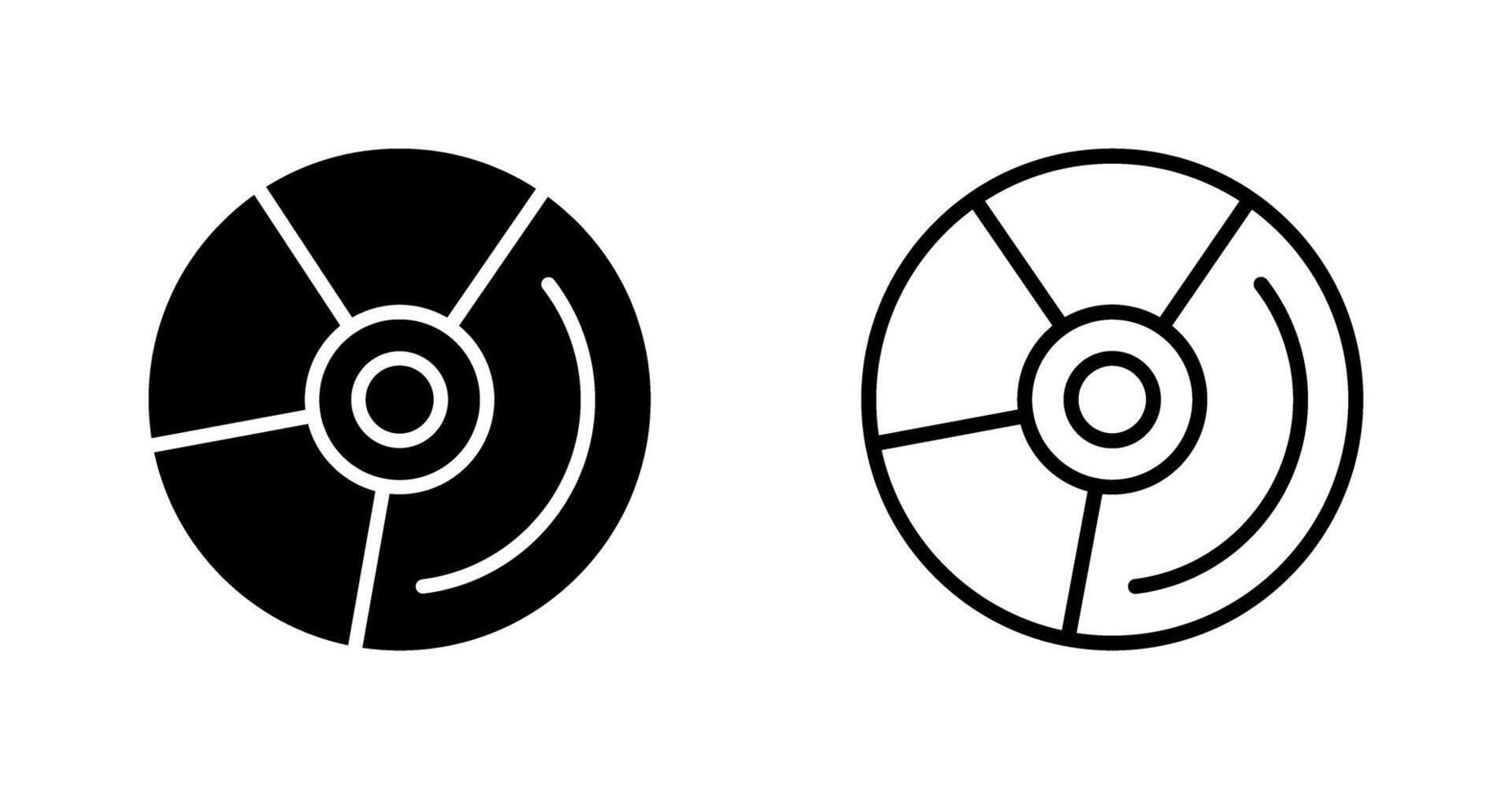 icono de vector de dvd