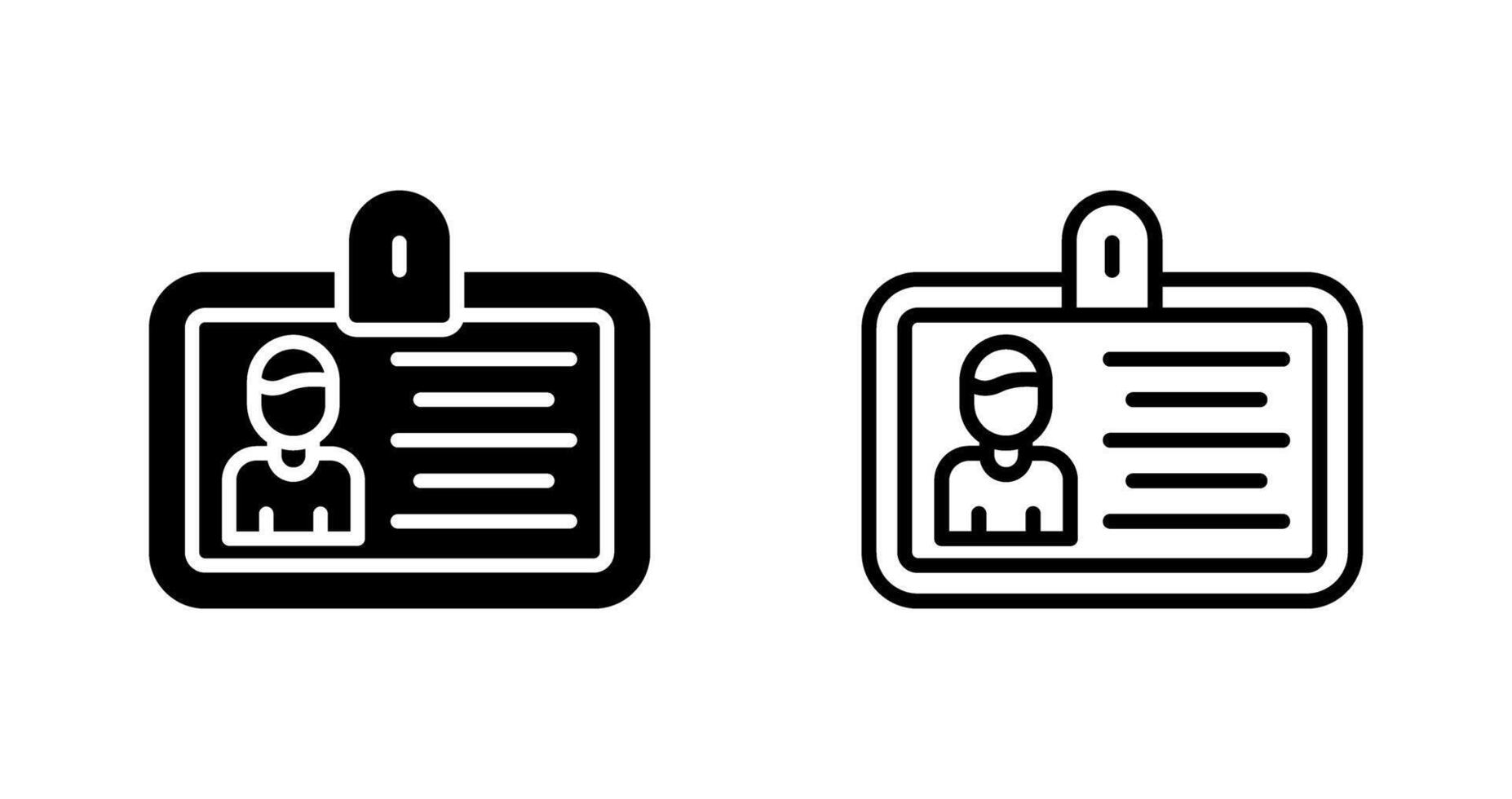 Business Card Vector Icon