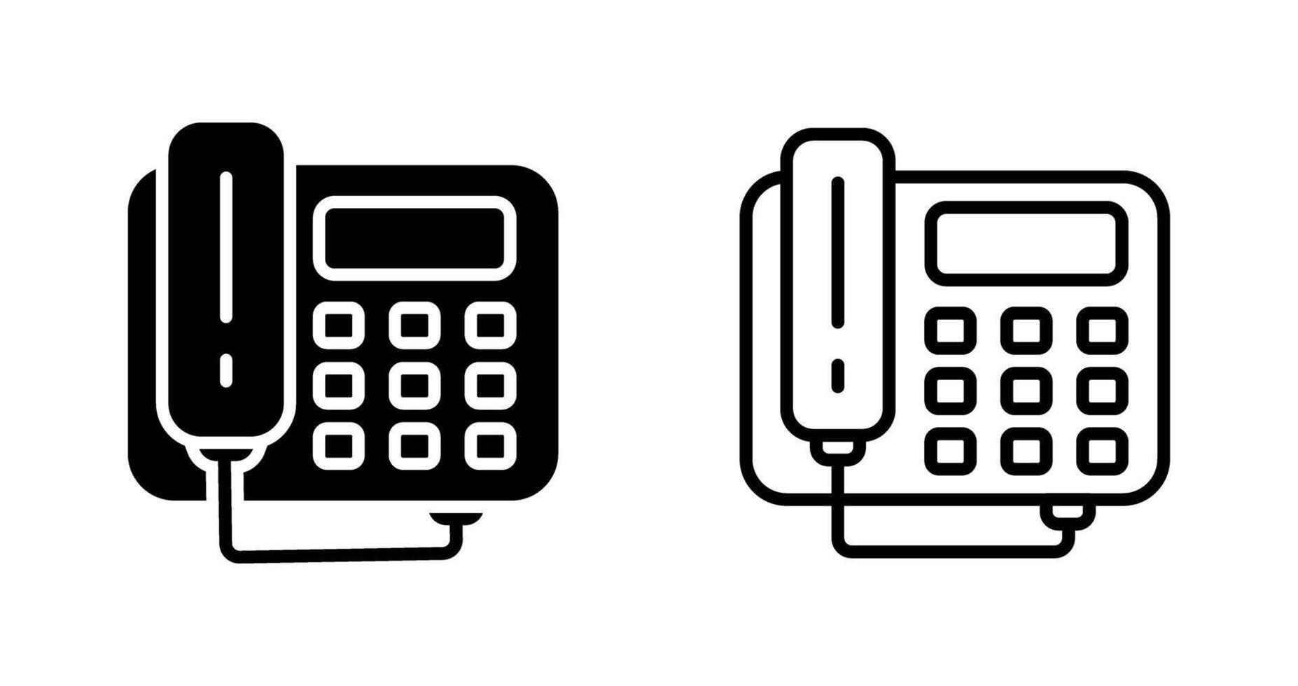 Telephone Vector Icon