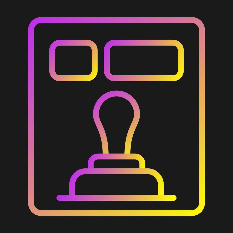 Stamp Tool Vector Icon