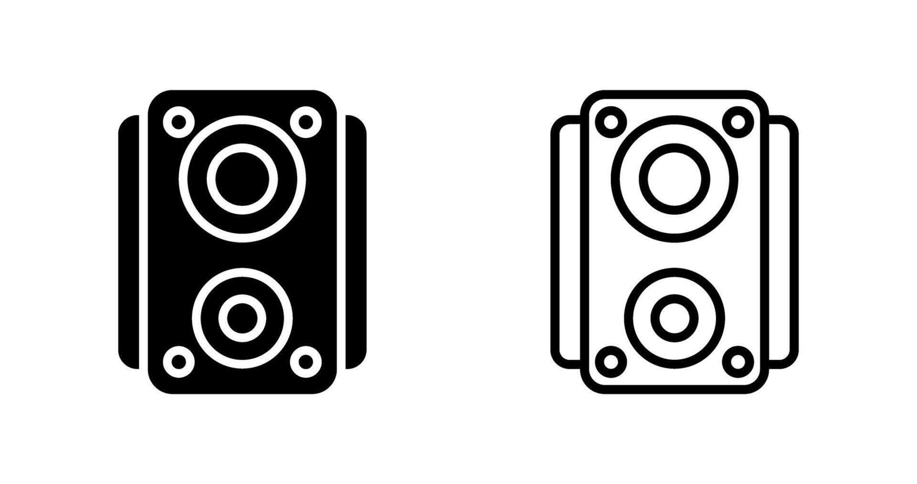 icono de vector de altavoz