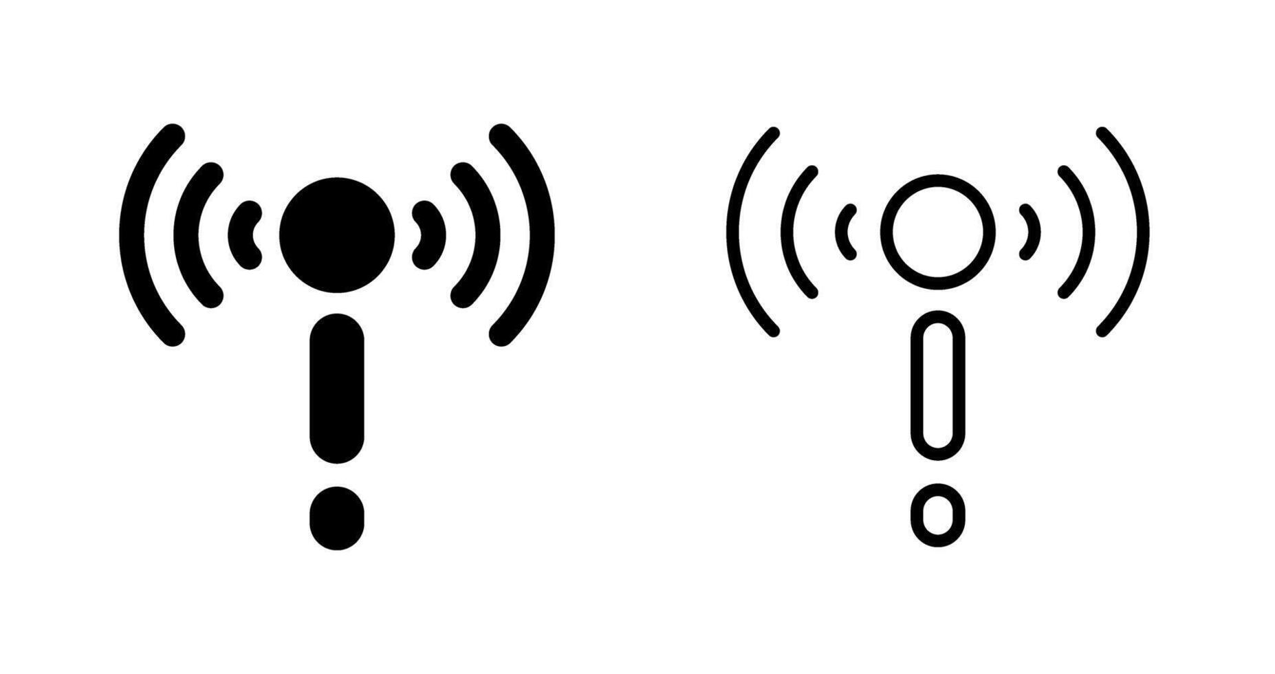 Network Troubleshooting Vector Icon