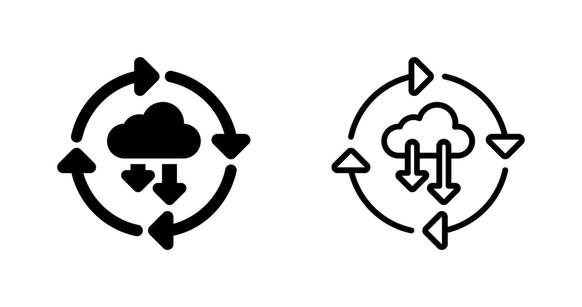 Continuous Deployment Vector Icon