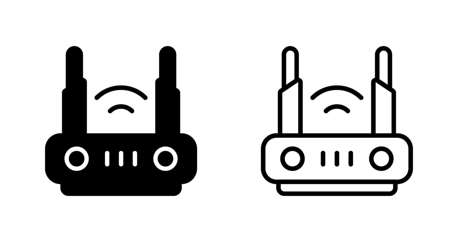 Router Vector Icon