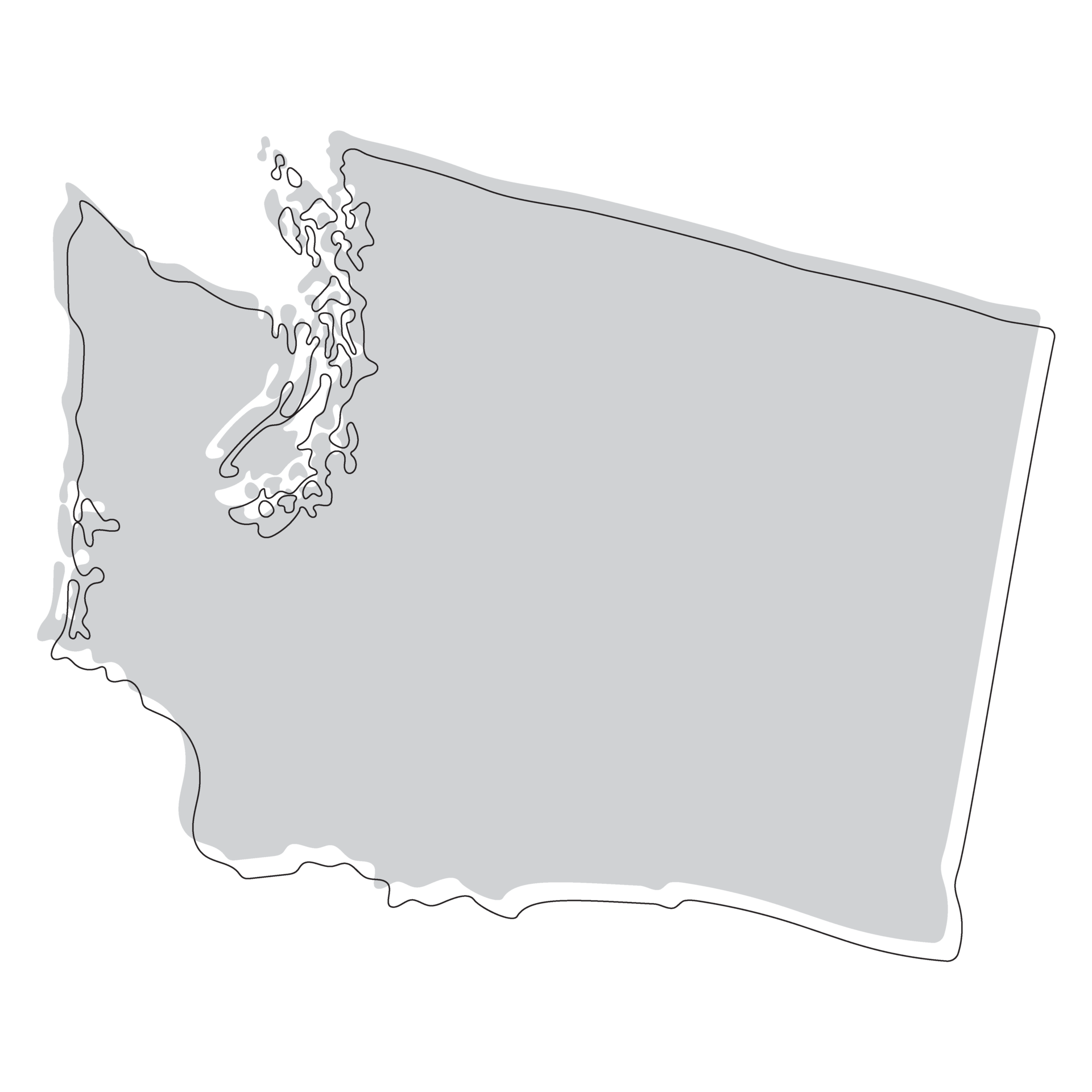 Washington State Map Map Of The U S State Of Washington 39148653 PNG washington-marriage-license-license-lookup