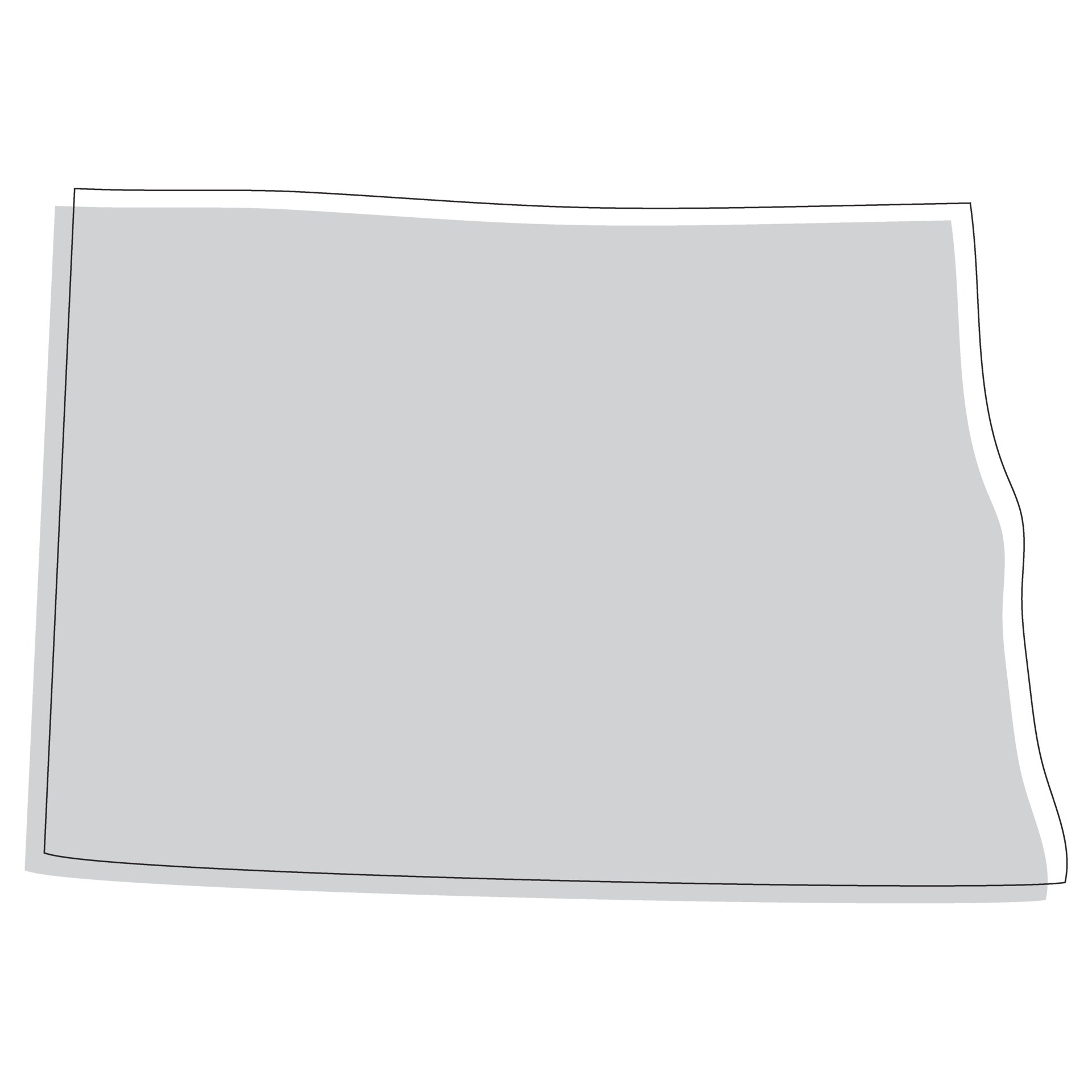North Dakota Map PNG