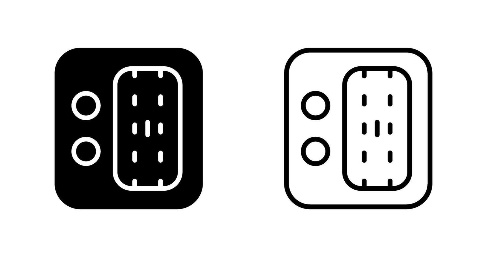 Network Attached Storage Vector Icon