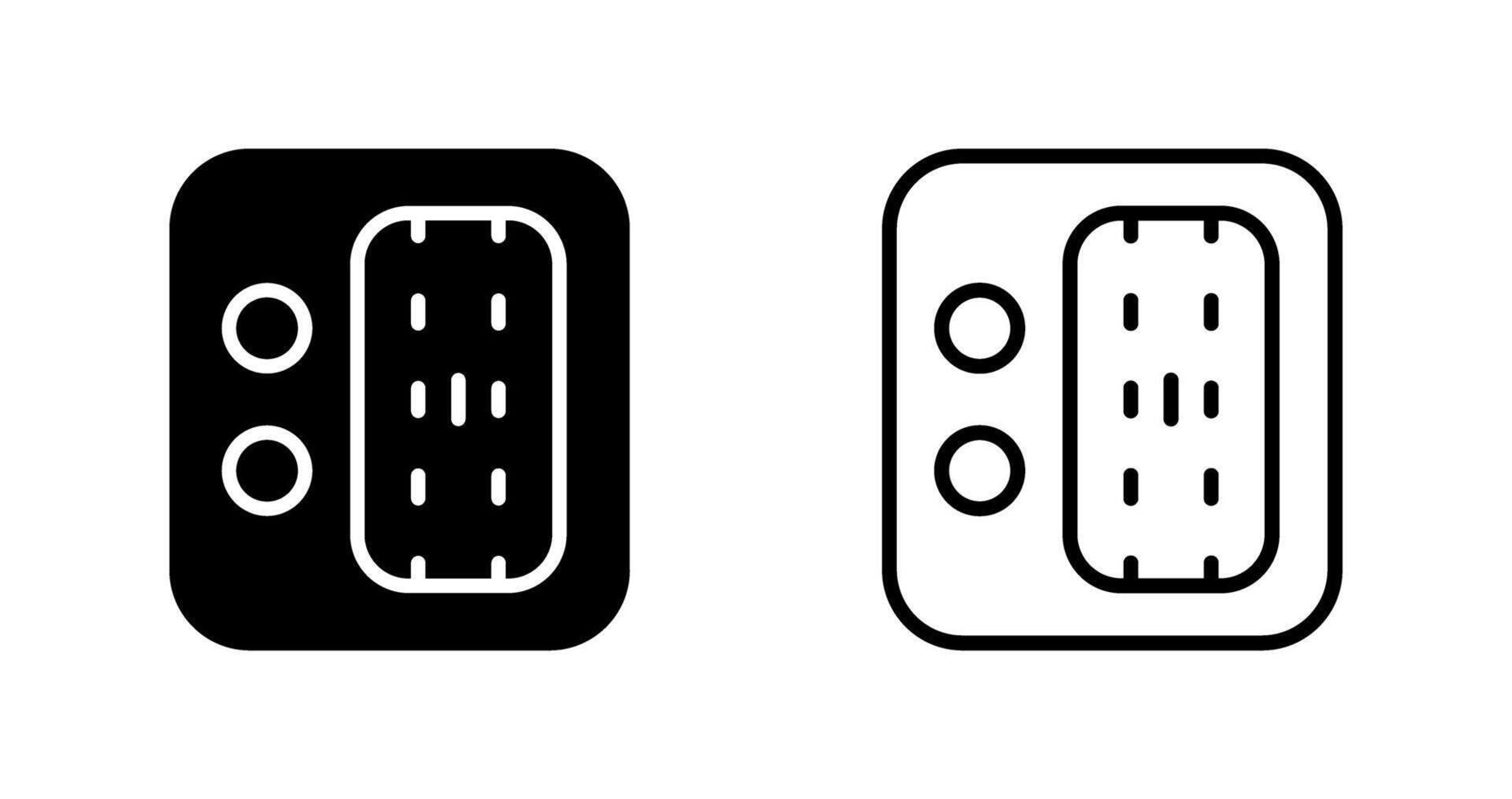 Network Attached Storage Vector Icon