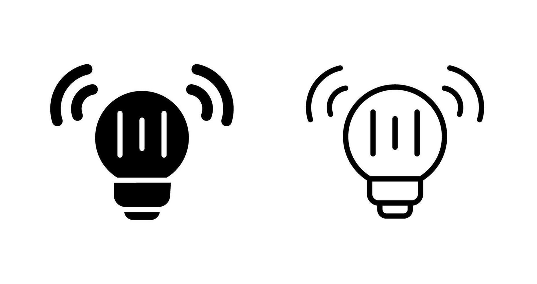 Smart Bulb Vector Icon