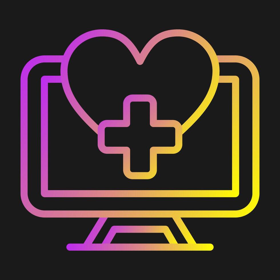 Computer Vector Icon