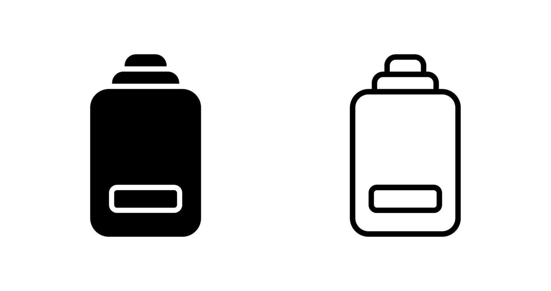 Low Battery Vector Icon