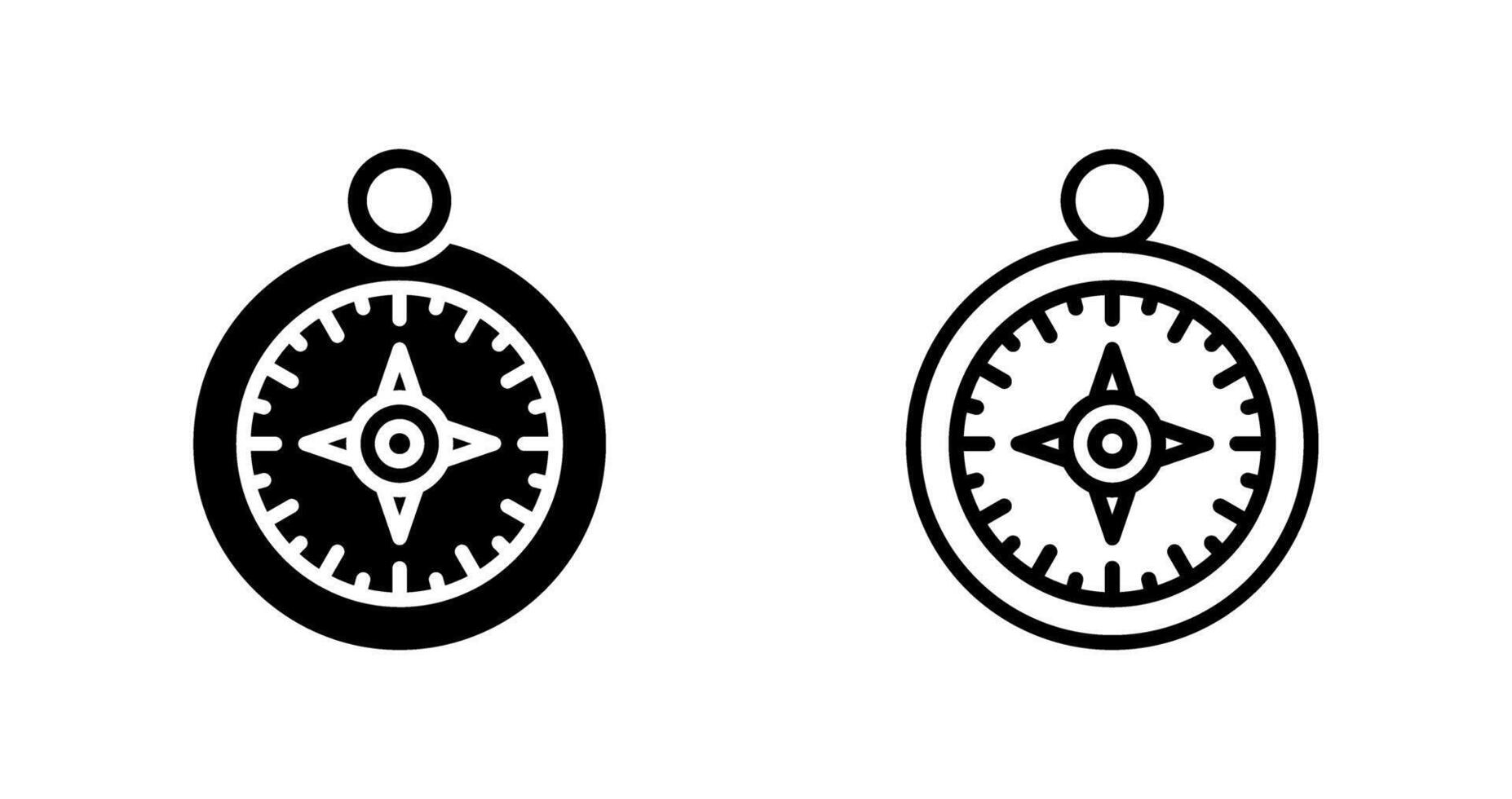 Compass Vector Icon