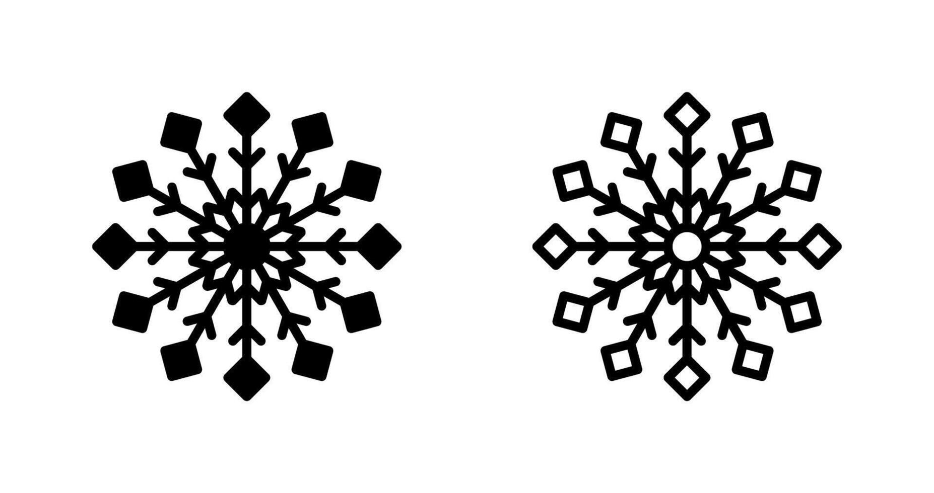 Snowflake Vector Icon