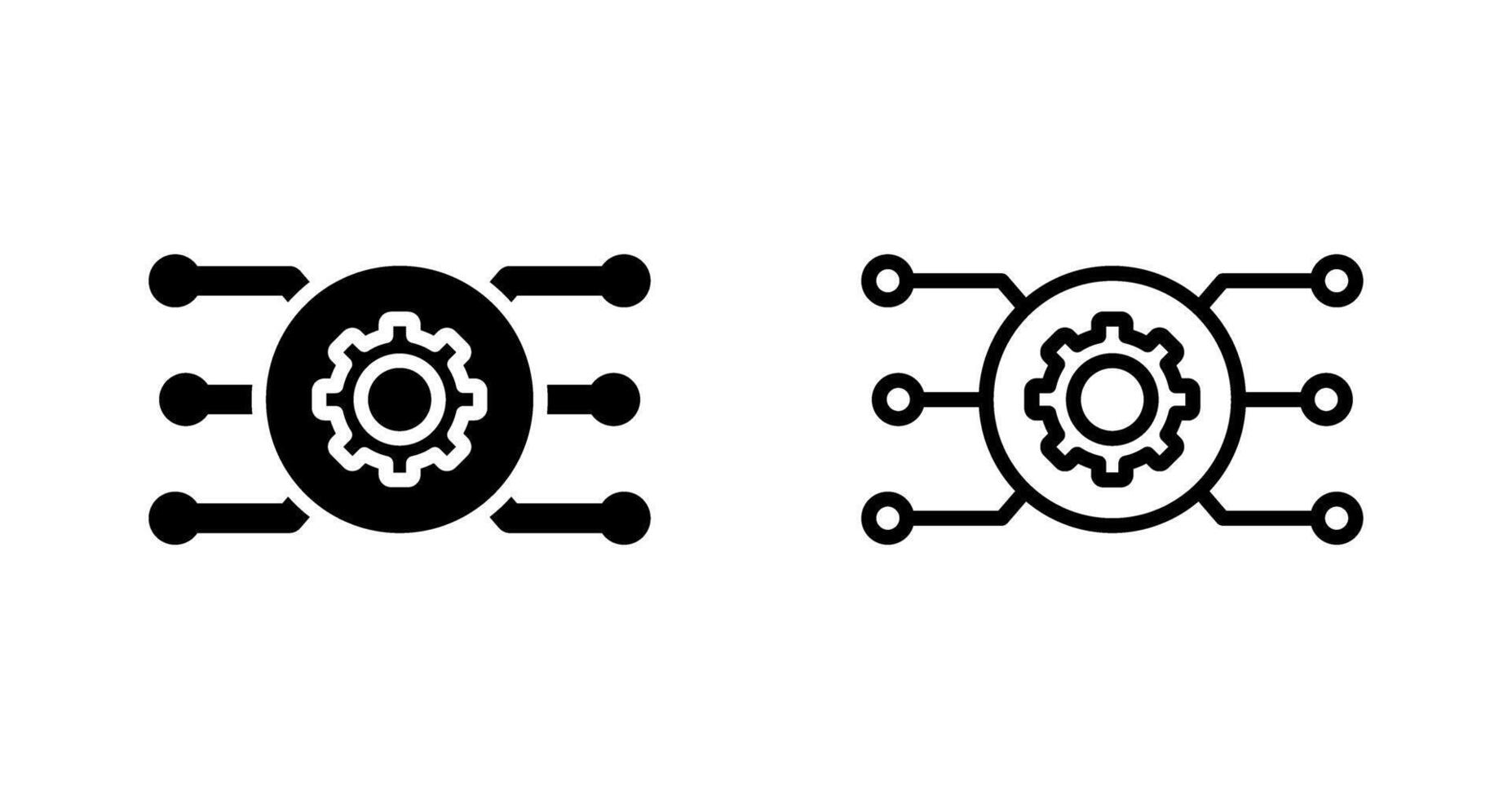 Network Configuration Vector Icon