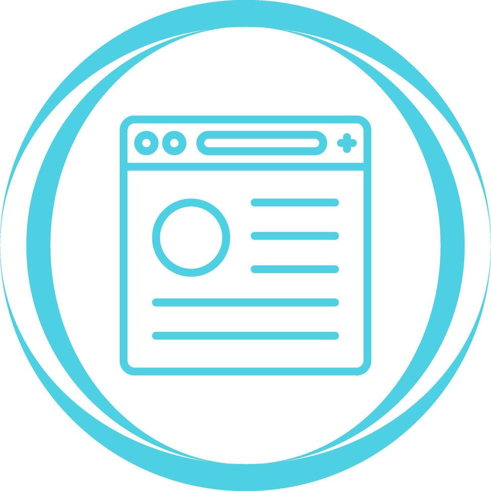 Browser Vector Icon