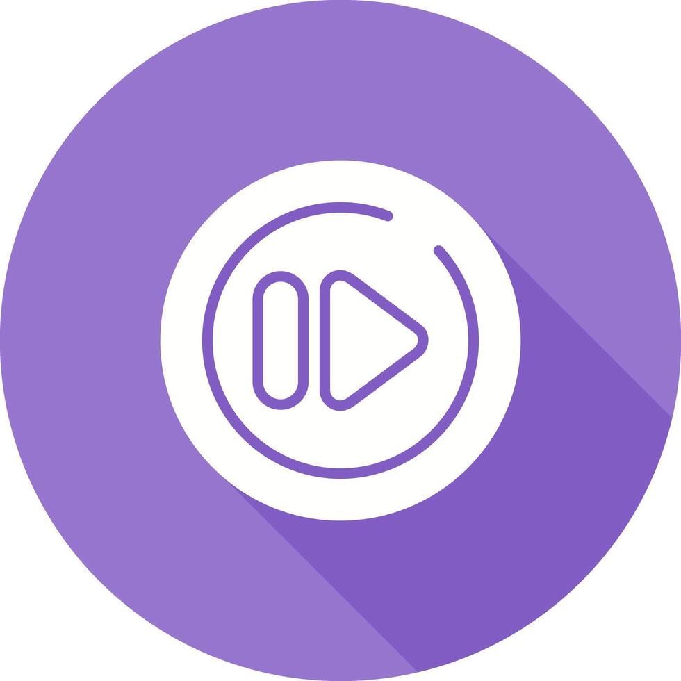 Next Track Circle Vector Icon