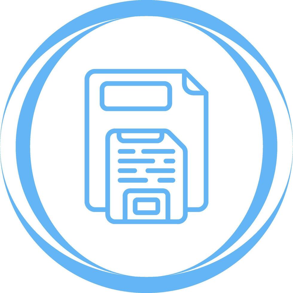 Save Button Vector Icon