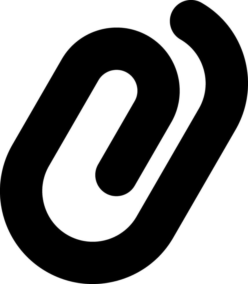 Paperclip Vector Icon