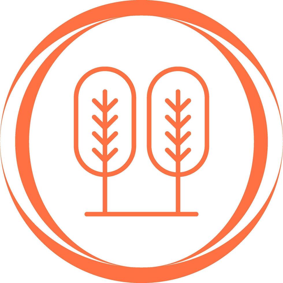 Birch tree Vector Icon