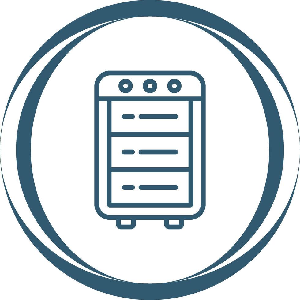 Server Rack Vector Icon