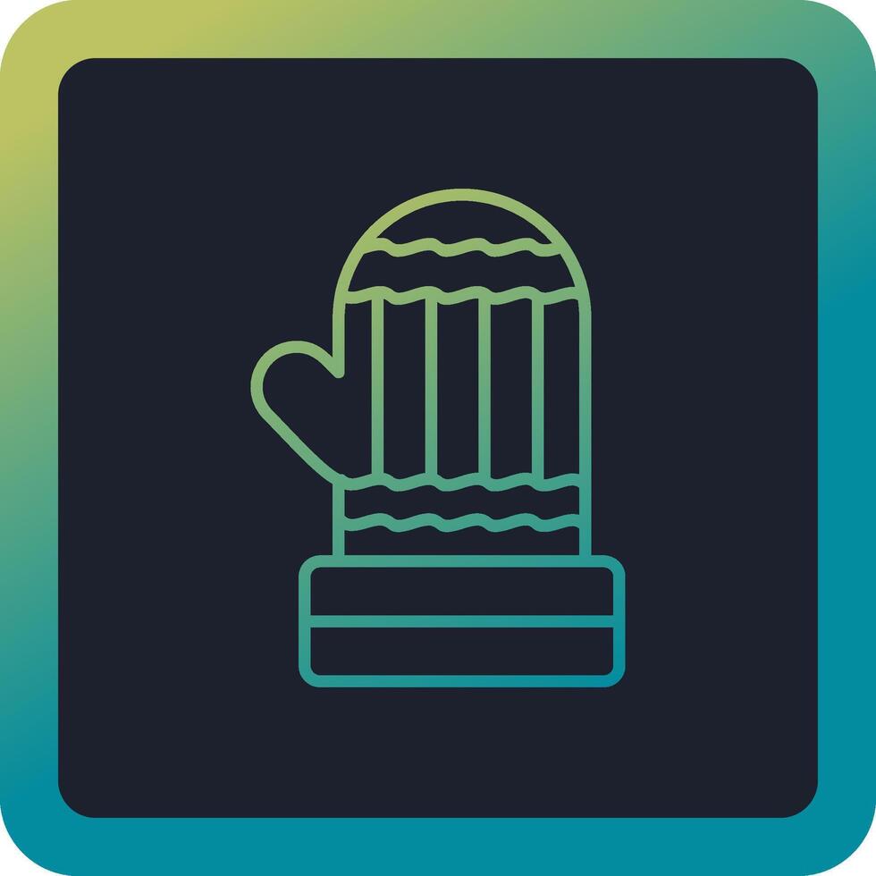 Mitten Vector Icon