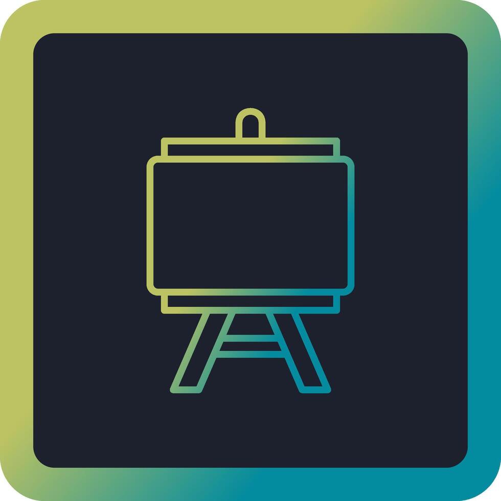 Canvas Vector Icon