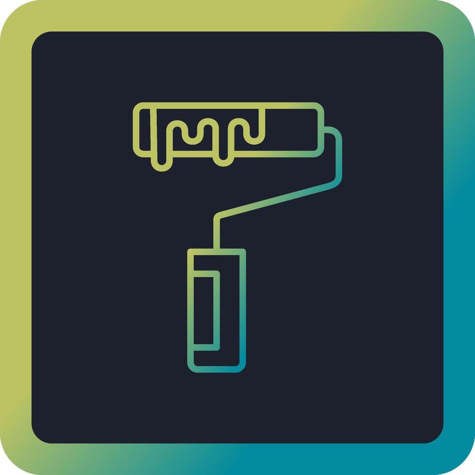 Paint Roller Vector Icon