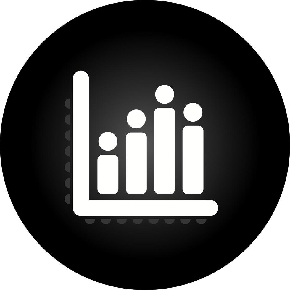 Bar Chart Vector Icon