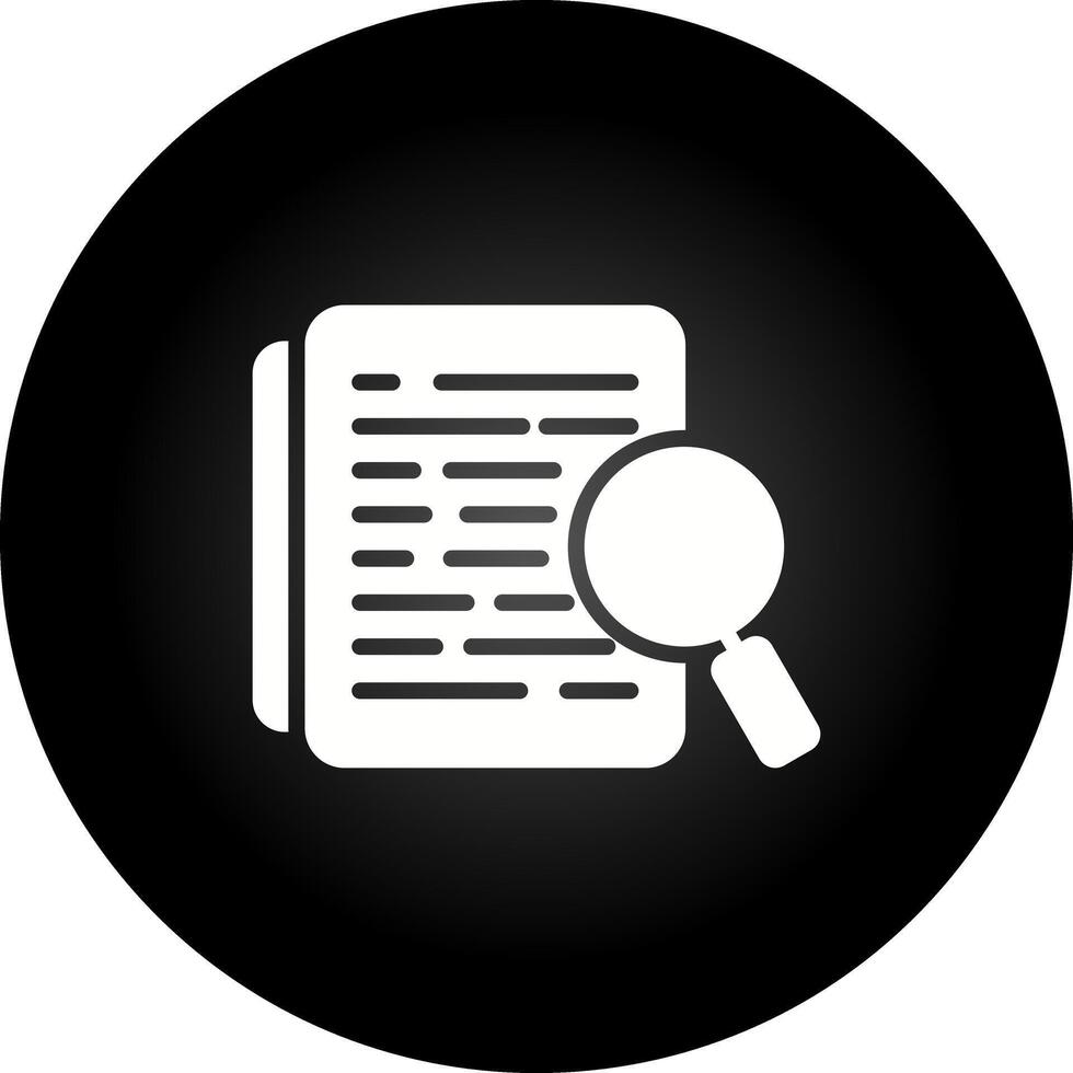 Document Review Vector Icon