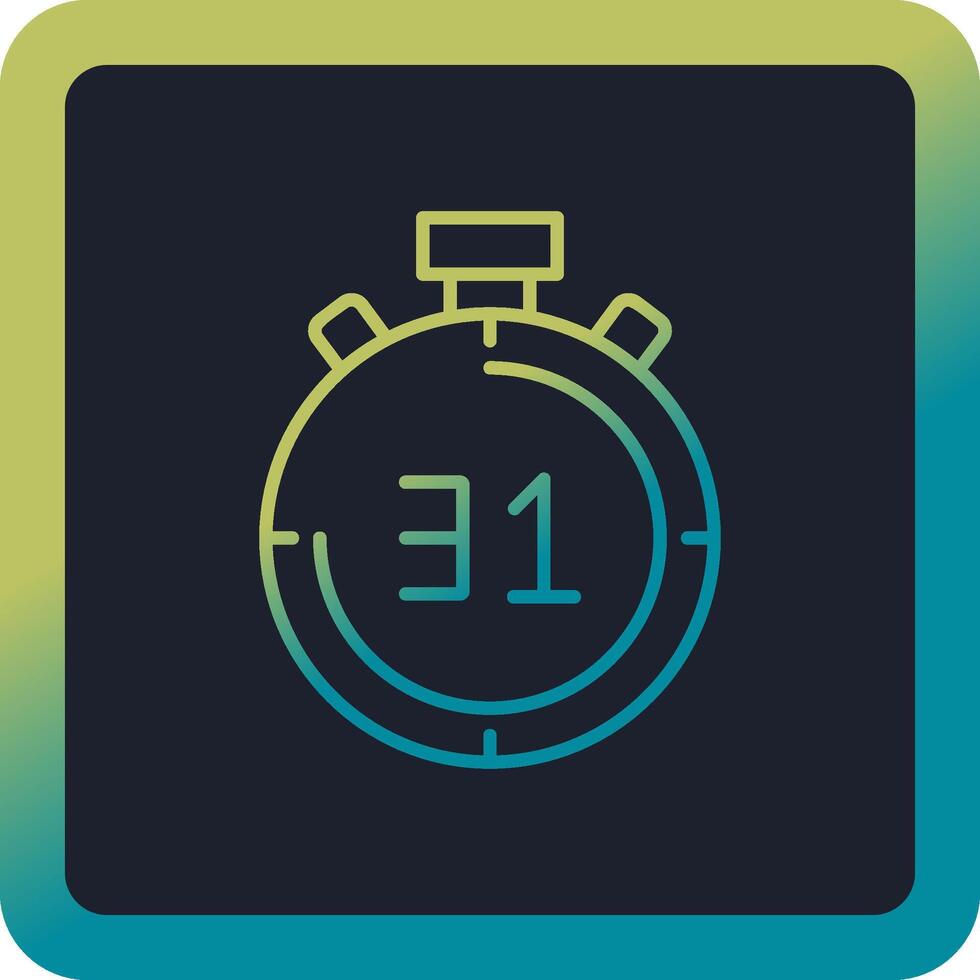 Stopwatch Vector Icon