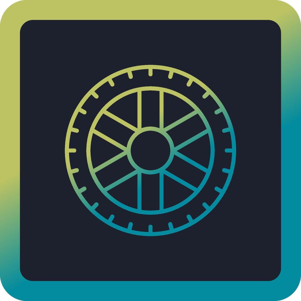 Tire Vector Icon