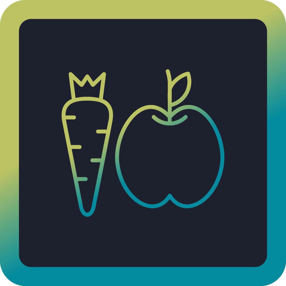 Healthy Food Vector Icon