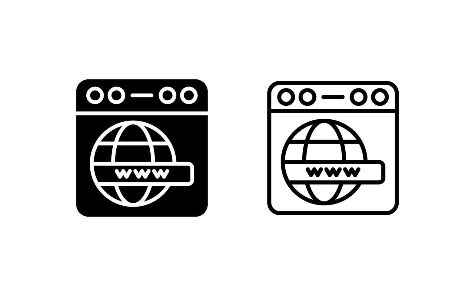 Browser Vector Icon